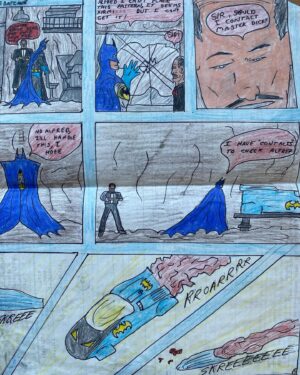 Jeff Lemire Instagram - Just found this BATMAN comic I made when I was 10 years old! Eat your heart out Chip Zdarsky.