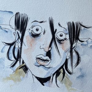 Jeff Lemire Instagram - Working on new pages for MINOR ARCANA #4!