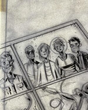 Jeff Lemire Instagram - Spending some time with some old friends today…