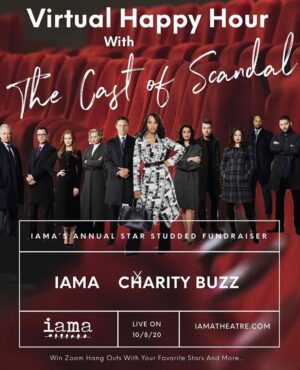 Jeff Perry Instagram - The @iamatheatre auction for the @scandalabc virtual happy hour is live! This closes on 10/22 so make sure to grab your #Gladiators and get your bids in!!! #scandalfam #iamatheatre 
❤️❤️❤️🍷