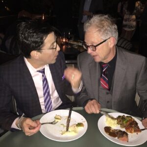 Jeff Perry Instagram - Can’t forget about my Danny!!!! Happy birthday @danbucatinsky! 🤩🎊🎂 back when we could have steak together at a restaurant...thank you for being the better half to Cyrus! And for being my real life BFF!!! So much ❤️ #scandalfamforever
