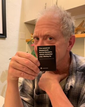 Jeff Perry Instagram - My face after discovering that my beloved @steppenwolfthtr is in #cardsagainsthumanity 🤩🤩🤩👏👏👏 #tbt #thanksgiving #games #fun #steppenwolftheatre #family #familytime