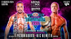 Jeffrey Jarrett Instagram - Determined to put on a show in Mexico City 🇲🇽

El Patron Alberto vs Nic Nemeth
Mask vs Hair Cage Match
Three-Way Tag Title Match
Three-Way Cruiserweight Title Bout
ALL THIS AND MORE!

#TripleManiaXXXII | TOMORROW NIGHT ⏰
10pmET
LIVE on TrillerTV PPV
