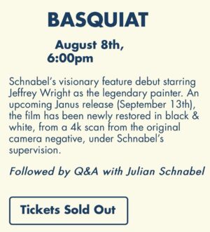 Jeffrey Wright Instagram - After 28 years, revisited tonight at @sagharborcinema - ‘Basquiat,’ newly restored in black & white. Tickets? Well…

Back in theaters soon.