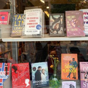 Jelani Cobb Instagram - Passed by Book Culture on Broadway and saw that they’d put my Kerner Commission book in the window. A sure day-brightener. 🙏🏾