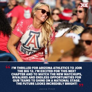 Jennie Finch Instagram - 🗣️ @jfinch27 

@big12conference x #BearDown