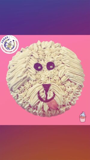 Jennie Jacques Instagram - Will you be baking for us this weekend?

This gorgeous red velvet cake 🎂 is an entry from the wonderful Alice #smile4me - with one of our fantastic collaboration bakers @lobbakes 🐶 🧁 

Meet Rosie!