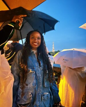 Jennifer Hudson Instagram - Oh but we made it ! Bonjour, Paris!!! Let the games begin! #Paris2024 #Olympics