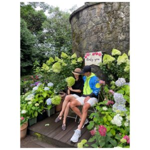 Jeong Hye-young Instagram - 🩵수국정원