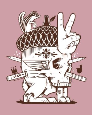 Jeremy Fish Instagram - Today is my 50th birthday, and as I touch a half century I realize that I have made most of my decisions using my heart, more often than my head. 

What about you? Head or heart? 🧠/🫀

"The Head Versus The Heart" my next solo exhibition opens in Tokyo on 4/17/24. Curated by @hidden_champion and hosted by @ftcjp 

A very sincere thank you to all my real friends, family, fans, collectors, lovers and haters for continuing to help me live this amazing life drawing weird cartoon animals for a living 🤎