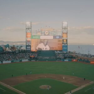 Jeremy Fish Instagram - I drew this on Monday and Tuesday 6/24 & 6/25 during the 12th and 13th games of my Artist In Residence project with the @sfgiants in the Cloud Club section of @oraclepark. 

SF Giants Residency Drawing 11
"Say Hey"
11" x 11" / ink on paper

Monday June 24th San Francisco Giants vs. The Chicago Cubs.  Wilmer Flores drew a bases loaded walk in the ninth, capping a wild comeback as the Giants snapped a five-game skid with a 5-4 victory over the Cubs. Tuesday June 25th San Francisco Giants vs. The Chicago Cubs. Matt Chapman's two-run single highlighted a three-run eighth inning and six San Francisco pitchers combined for a four-hitter as the Giants beat the Cubs 5-1.