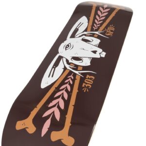 Jeremy Fish Instagram - The Devil’s in the details...⁠
⁠
Or the Bunny is, in this case. From the premium leather with de-bossed art accents to the embroidered furry suede collar & even the lace aglets, every pair includes a custom keychain, custom insoles, 303/SPB lace locks, shoe bag and special box.⁠
⁠
Get yours now on CLFX, The Hill & Annex or online www.303Boards.com