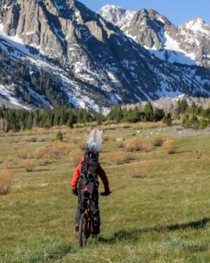 Jeremy Jones Instagram - The wonderful problem is still wonderful and still a problem…
Too many mountains, not enough time. I have put millions of steps in the Sierra and continue to see new vistas and ride new mountains. 
The E bike has further expanded the menu/problem. 
Start early, bring plenty of food, (waters flowing everywhere) and with a seasons worth of strength the opportunities are endless. 
There’s still plenty of smooth soft snow in the range for the ambitious shralpinist. Summers long enough, go get some!

🏂 @elenahight 
📷 @ming.t.poon

#turbolevo 
@pacostruckee 
@iamspecialized