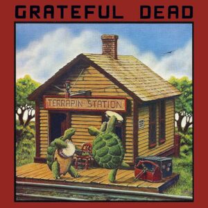 Jerry Garcia Instagram - On this day in 1977, the @gratefuldead released their ninth studio album, Terrapin Station. While many believe the turtles on the album cover, designed by @mousestudios and Alton Kelley, were inspired by the lyrics to the classic Garcia-Hunter song, archival research reveals a different story. The turtles were actually borrowed from the sketchbook of Heinrich Kley, a German newspaper cartoonist who lived from 1863 to 1945. These are Kley’s original turtles before they would become another one of The Dead’s beloved logos. Happy Birthday, Terrapin Station!