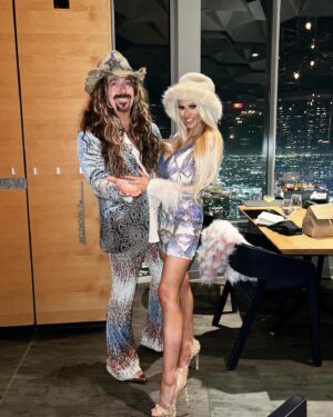 Jess Harnell Instagram - ✨Date night✨: Where our love blooms and fantastic memories are made💙💖

Thanks @71above for always going above and beyond. We love you all!