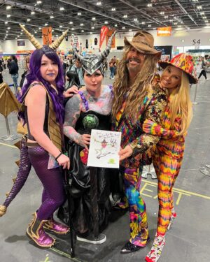 Jess Harnell Instagram - Day 2 of London Comic-Con!! We had a blast with our friends and family that came to join us 👏👏Thank you & we hope to see you all again soon!! 🙏