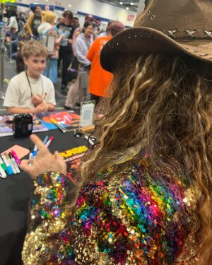 Jess Harnell Instagram - Day 2 of London Comic-Con!! We had a blast with our friends and family that came to join us 👏👏Thank you & we hope to see you all again soon!! 🙏