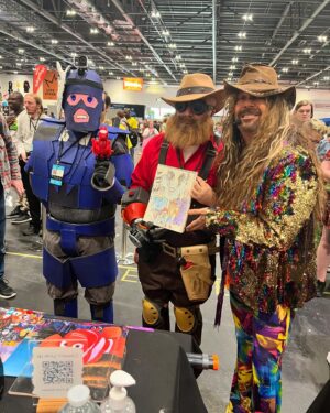 Jess Harnell Instagram - Day 2 of London Comic-Con!! We had a blast with our friends and family that came to join us 👏👏Thank you & we hope to see you all again soon!! 🙏