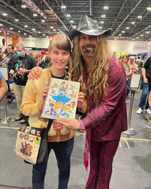 Jess Harnell Instagram - Saturday Excel: Hanging with some friends at London Comicon 2024!! 

Who’s coming to join us & have a blast at the Comic-Con today?!!! 👏👏👏👊🎫🎫🎫🎫