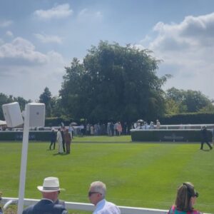 Jess Impiazzi Instagram - The most incredibly glorious @goodwood_races today supporting the amazing ladies racing In the @markelinternational Magnolia cup in aid of @mysistershouseuk 🥰❤️ 
Even bumped into some old friends in the beautiful sunshine ☀️