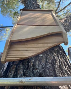 Jesse Bradford Instagram - Bats get a bad rap that they don’t deserve.  So when @batbnb offered me a bat house and a chance to raise awareness, I couldn’t say no. Their bat house was SUPER easy to install, it will house dozens of bats, and I will soon be their leader.  They shall repay me by eating mosquitos and other pests. It’s a win-win. Encouraging bats is encouraging a healthy ecosystem. 
Oh what’s that? You’re afraid of bats? Why? They’re flying mammals, how cool is that?! I bet you’re a mammal. And I bet you wish you could fly, right? SO YOU LITERALLY WISH YOU WERE A BAT. I rest my case your honor 🦇