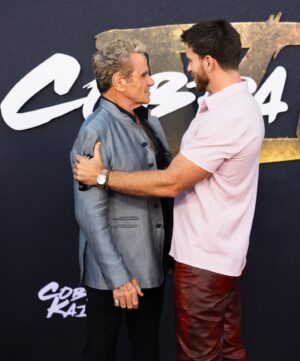Jesse Kove Instagram - COBRA KAI NEVER DIES!

 @cobrakaiseries premier S6 part 1 was on fire!🔥 congratulations to the entire cast and crew the big 3! @jonhurwitz @healdrules @haydenschlossberg101 for creating the masterpiece that’s unfolded for years and generations to come! Extremely proud of my father @martinkove for busting his ass year after year and putting in blood and sweat equity into your legacy! 

And to The fearless no mercy showing relentless fans who show love day in and day out! We love and thank YOU! 🙏🏻 

And the team @garyo77 @ericjfeig who’s been behind us the whole way! 

There are So many photos I can’t share in one go. Never show the opponent mercy! Thank you @netflix @johnvarvatos #CobraKai proud moment.