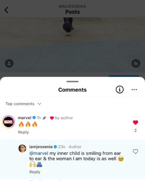 Jessenia Gallegos Instagram - MARVEL!!!! Liked and commented our “LIKE A PAYER” video !!!!! WE DID IT YA’LL !! TOGETHER WITH YOUR HELP!!! Please keep on sharing /commenting both this one & “Bye. Bye.  Bye.” We want the guys to see & like it too; so tag em 🙌 @vancityreynolds @thehughjackman @slevydirect @deadpoolmovie 

@cosplaynay @asteverson are so thankful to you all 
THE LITTLE GIRL IN ME IS GEEKING OUT!!!! And yes I’m tearing up while texting this !!!