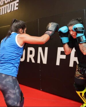 Jéssica Andrade Instagram - Treino muito bom cada dia mais evoluindo