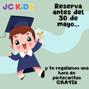 Jessica Coch Instagram - ¡Celebra el fin de ciclo escolar con nosotros! 🎈🎓

En de JC Kids, tenemos los mejores paquetes para hacer de tu fiesta de fin de curso un evento inolvidable para tus niños y niñas. 🤩
¡Elige entre nuestros coloridos paquetes y disfruta de beneficios increíbles! 

📲 Contáctanos al 55 1948 0472/ 55 5963 6763

#FinDeCicloEscolar #FiestasInfantiles #Ludoteca #PaquetesDeFiesta #DiversiónParaNiños