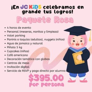 Jessica Coch Instagram - ¡Celebra el fin de ciclo escolar con nosotros! 🎈🎓

En de JC Kids, tenemos los mejores paquetes para hacer de tu fiesta de fin de curso un evento inolvidable para tus niños y niñas. 🤩
¡Elige entre nuestros coloridos paquetes y disfruta de beneficios increíbles! 

📲 Contáctanos al 55 1948 0472/ 55 5963 6763

#FinDeCicloEscolar #FiestasInfantiles #Ludoteca #PaquetesDeFiesta #DiversiónParaNiños