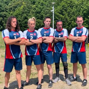 Jessie Graff Instagram - Thank you so much @sasuke_tbs for inviting me to the first ever #SasukeWorldCup ! It’s always such an honor to compete with the legends of the ORIGINAL #ninjawarrior in Japan!  After 41 amazing seasons, their first ever international special will be airing on August 21st on TBS.  It was one of the most exciting competitions I’ve ever been a part of, and i can’t wait for you to see it!  And Thank you so much to my teammates @kingdom_ninja @papalninja @rjroams @joemoravsky for nominating me as captain and making it all extra special!
#ninjaworldchampionship