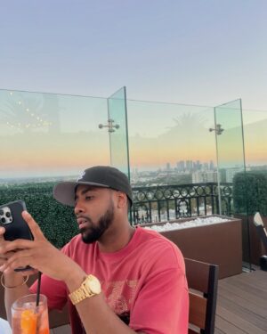 Jharrel Jerome Instagram - 1. checkin emails during a rooftop lunch 
2. cheesin’ cause life’s good
3. celebrating quiet accomplishments 
4. bathroom fit check 
5. post workout flex on these h*es
6. driving to a directors meeting in hollywood
7. forearm pump before poppin out
8. because i found someone better than you