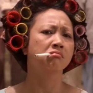 Jiggly Caliente Instagram - Here's a closer LOOK. The  inspiration was the Landlady from Kung Fu Hustle for the  Aling Jiggly look.  @hana_beshie took the reins for this look. Within a span of learning of this section,  confirmination conceptualization , execution was about 48 hours and Hana was right on top of it. I wanted to go campy n of course Hana and @ovcvnt were so game for the idea.  So then @paintedbykenric thought let's make it campy but with a soft glam. Meaning the thin eyebrows lol @itskenric created these really soft lash strip for this look.. 
@hairbymarkibarrola washed n set my daytime unit ( a 24 inch loose wave in 1b with free parting hd lace)  from @1beautyobt and put it up in rollers. 
 @shopee_ph and @lazadaph made things really easy to get. 
Enjoy that last slide 😅 
Enjoy EPISODE 2 of @dragraceph now streaming on @wowpresentsplus globally 🌏 and on @hboasia in the 🇵🇭.