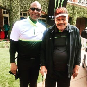 Jim Brown Instagram - Hanging with the fellas. Supporting my man @ericdickerson29 and the great work he does with @youngwarriorsla #NFL #brotherhood