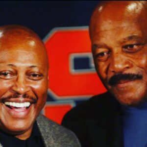 Jim Brown Instagram - Floyd Little...My teammate...my brother...my friend. He was a great player and a beautiful human being.