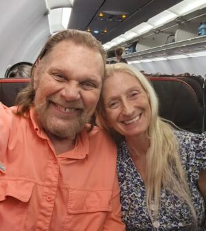 Jim Duggan Instagram - On flight from Charlotte to Albany, then family time up in the middle of the Adirondack Mountains!

@duggandebra