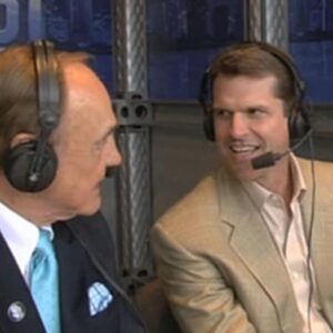 Jim Harbaugh Instagram - The world has lost a broadcasting legend, and  remarkable man, in Dick Enberg. Hall of Fame professional and Hall of Fame person. #OhMy #SoundOfSuccess