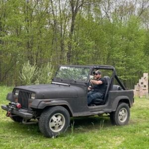 Jim Miller Instagram - Go check out my official Jim A10 Miller shirt over at @ninelineapparel. No 1988 Jeep YJs were harmed in the making of these videos. Just don’t show them to your mom, it’s getting cringy. Link in bio.