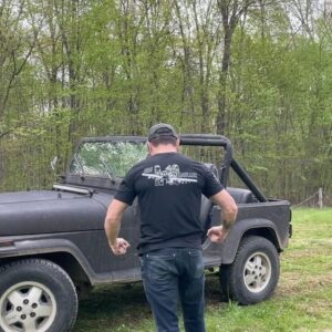 Jim Miller Instagram - Go check out my official Jim A10 Miller shirt over at @ninelineapparel. No 1988 Jeep YJs were harmed in the making of these videos. Just don’t show them to your mom, it’s getting cringy. Link in bio.