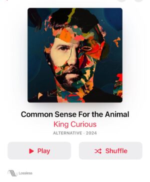 Jim Sturgess Instagram - What is Common Sense For The Animal ?? 

Album OUT NOW !! 

KING CURIOUS - ‘Common Sense For The Animal’

OUT EVERYWHERE 

Vinyl (  signed copies) - available at the LINK IN BIO 

All vinyl shipped worldwide 🌍