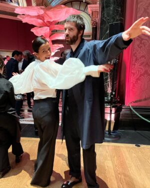 Jim Sturgess Instagram - An amazing and mad couple of days supporting my wife’s short film YELLOW at The BAFTA’s 

What a journey the film had.. 

Thanks to @bafta thanks to @prada and a special thanks to @alanajsymonds for getting me kitted out

X