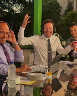 Jimmy Fallon Instagram - Merci Paris. @nbcolympics #JimmyInParis #ParisOlympics