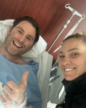 Jimmy Rees Instagram - What’s through the window today? 🪟 Did my ACL 🤦‍♂️😳 🦵… about 4 weeks ago I was playing what we affectionately call ‘old man basketball’ and twisted the damn knee pretty bad, turns out it was an ACL tear, had the surgery Monday!! Wooohooooo!!! Anyway relatively quick recovery to get back to normal everyday this and that, but a longer road to getting back to any form of sport!! Fun times ahead!! Luckily I’m not an elite sportsperson!! 🤣🤣🤣!! And luckily I can manage being a professional idiot with a sore knee!! 👌👌👌