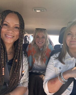 Jo Joyner Instagram - I think it’s clear in the photos that this was one of those jobs where we laughed a lot and rinsed the joy out of every moment. A cast of incredible men and formidable women, all of whom I get to call my friends now. @glamzin @theangelagriffin @ktclarksonhill @catrionachandler @christinebottomley2018 I could not have asked to be surrounded by more supportive, intelligent, creative and whitty women after such a difficult few months. I feel truly blessed to have got to work with, be inspired by and learn from you all. We made so many great memories and held each other in the light- and those sunsets 🫶🏽… It wasn’t all sunsets and margaritas! But we definitely  worked hard, played hard.  Looking forward to you meeting Beth, Tash & Sylvie later in the year when you watch @channel5_tv #thewives