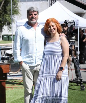 Joana Latino Instagram - Fomos à casa feliz porque o programa de verão está quase a estrear no jornal da noite.