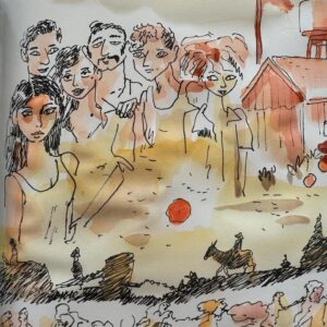 Joann Sfar Instagram - Kissufim de @kerenechmad a été écrit et réalisé avant le pogrom du 7 Octobre. Voir ce film aujourd'hui est particulièrement émouvant. @swell_ariel.or @yehonatanvilo @ofer_greenberg @adammgabay . Visible en France sur @netflixfr