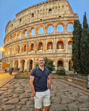 João Moleira Instagram - Roma 💚🤍❤️