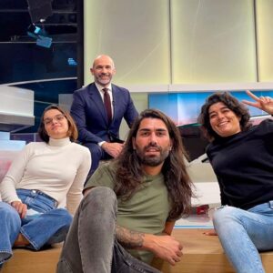 João Moleira Instagram - A televisão também é deles, dos que a fazem e não aparecem. Feliz Dia Mundial da Televisão 📺 #emequipaqueganhanaosemexe