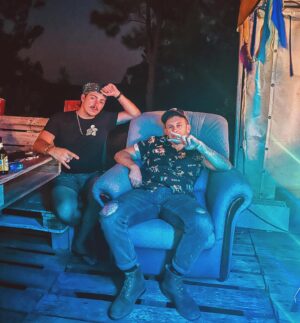 João Paulo Rodrigues Instagram - Brothers in rock’n’rolls in the lifes! 🤘🏼