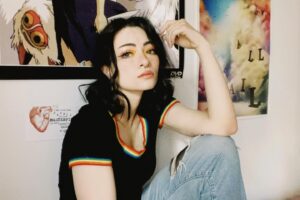 Jodelle Ferland Instagram - hey guys I’m really excited to be doing @homeconofficial this weekend!! we will have a dark matter panel streaming sunday on twitch!🚀🖤✨
I’m also doing one-on-one zoom chats, swipe up on my story highlight to purchase 😊 I can’t wait to talk to you guys💕